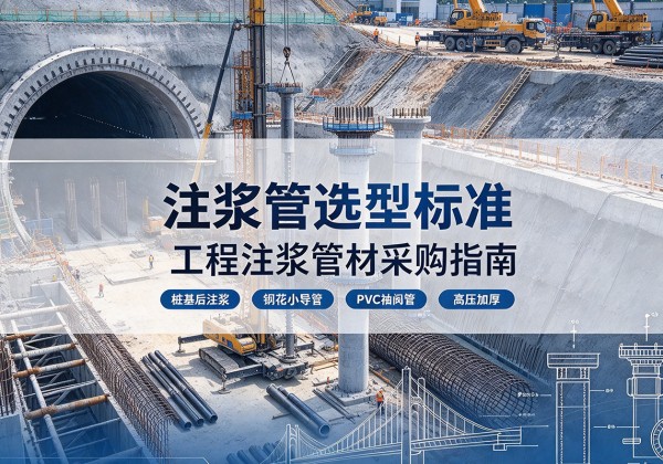 端州注浆管选型标准